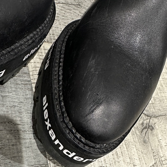 Alexander Wang Black Ankle Boots - Picture 3 of 13